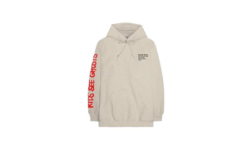Kids See Ghosts Hoodie "Beige" KW01