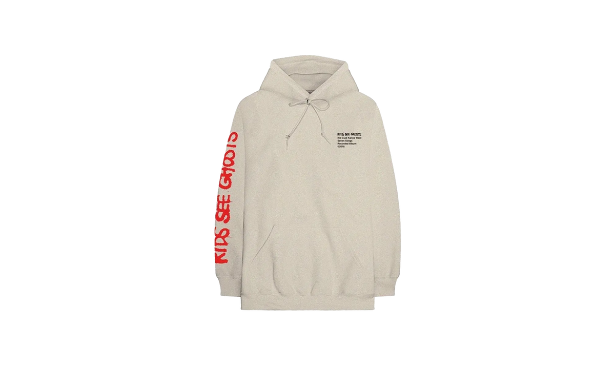 Kids See Ghosts Hoodie "Beige" KW01