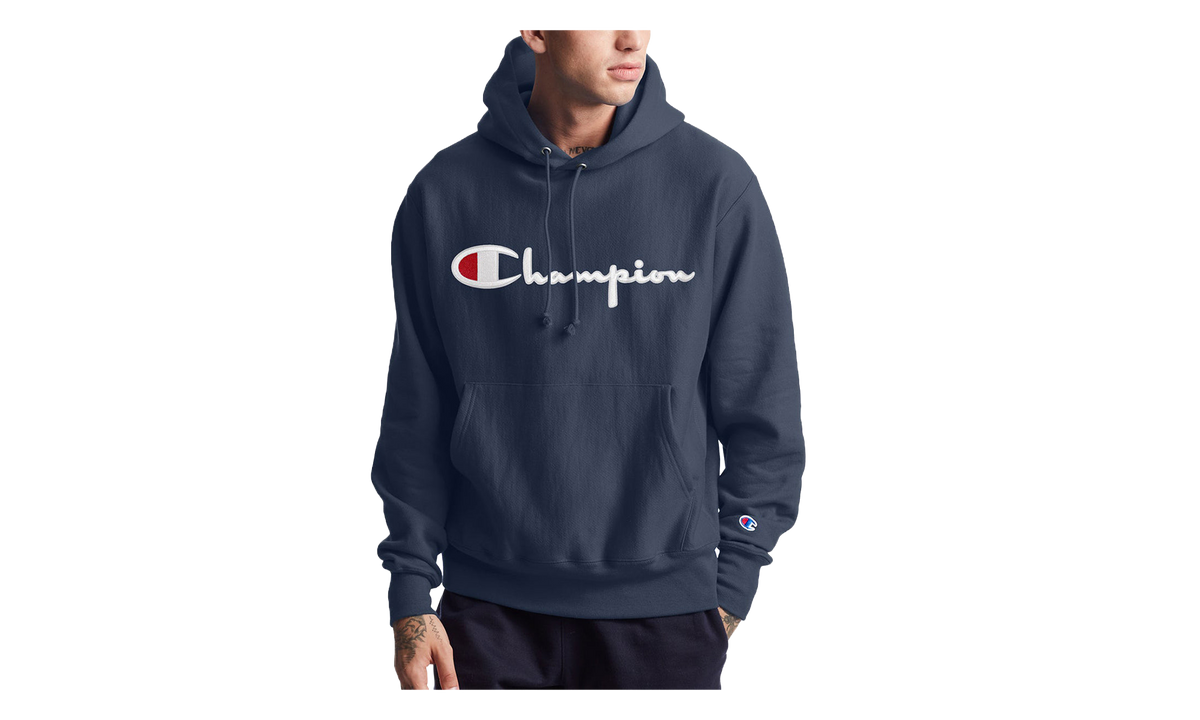 Reverse Weave® Fleece Pullover Hoodie "Navy" GF68Y08069 NYC
