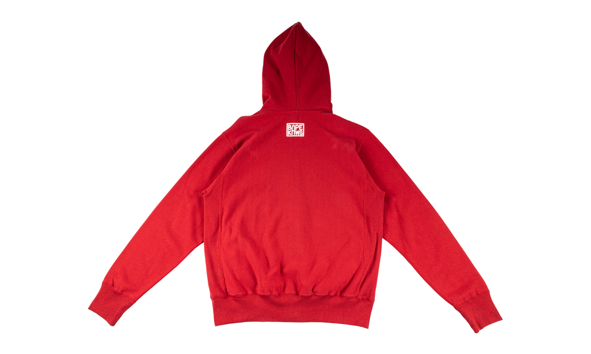 CHOMPER HOODIE "A BATHING APE - Red" KAWS202516