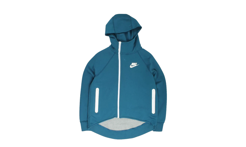 Sportswear Tech Fleece Full-Zip Cape Hoodie WMNS "Blue Force" 930757 474