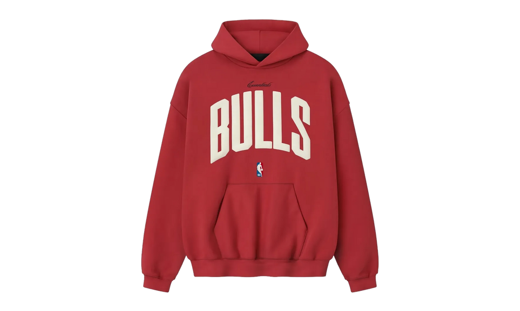 Essentials Bulls 90s Hoodie "Red" 192NB256906F