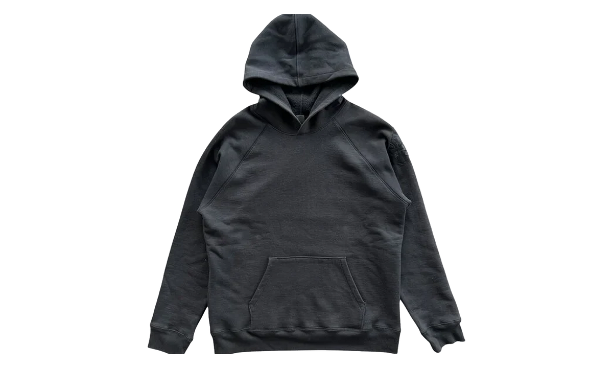 Paper Jam with Black Crosses Hoodie "Black" CHRM0868