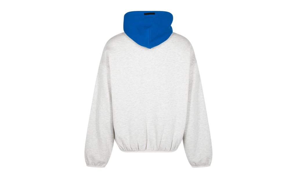 ESSENTIALS HOODIE "Knicks - LIGHT HEATHER / BLUE" 192AL246301F