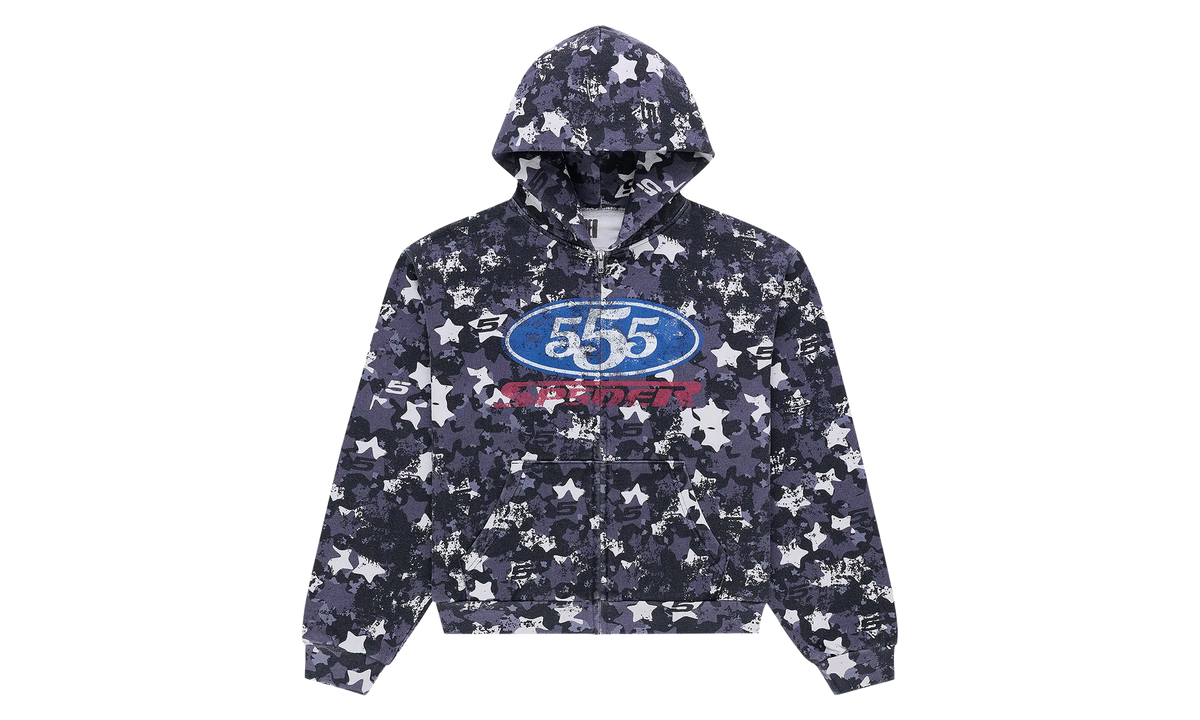 R5cing Zip Hoodie "Blue Camo" SP5der582