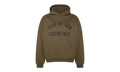 Fleece Pullover Hoodie "Olive" 192BT246254F