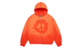 Peace Wreath Knockout Zip Hoodie "Orange" DT920