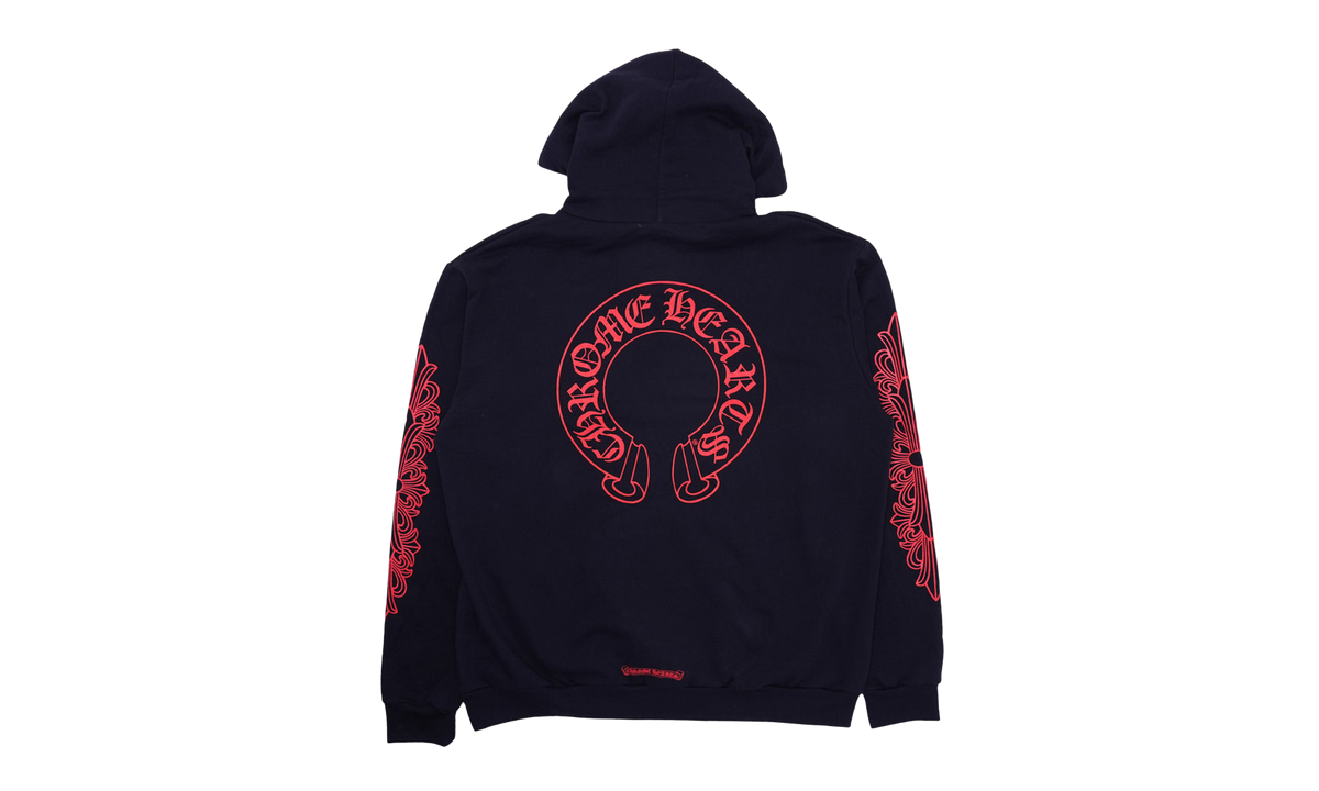 Horseshoe Logo Hoodie "Navy/Red" CHRM0130