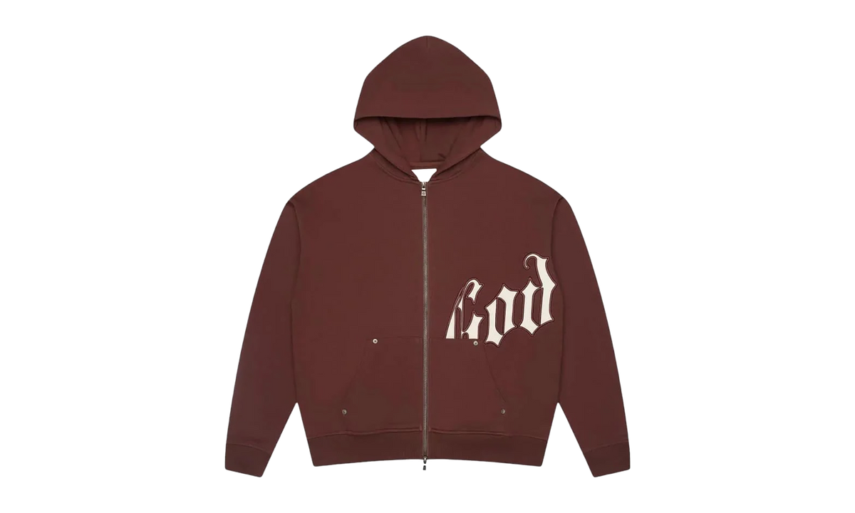 OG Logo V2 Hoodie "Brown / White" UL4CBOAW