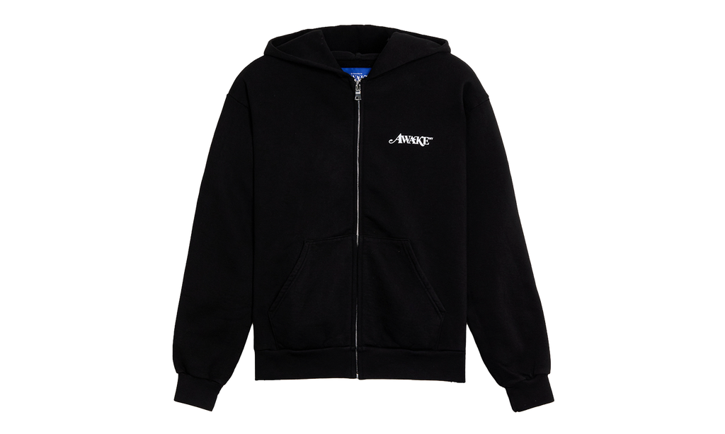 Classic Logo Full-Zip Hoodie "Black" AWK FW24 HD308 BLK