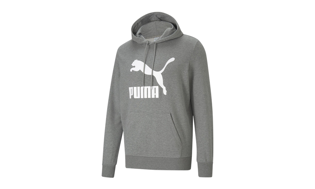 Classics Logo Hoodie "Medium Gray Heather" 530084 03