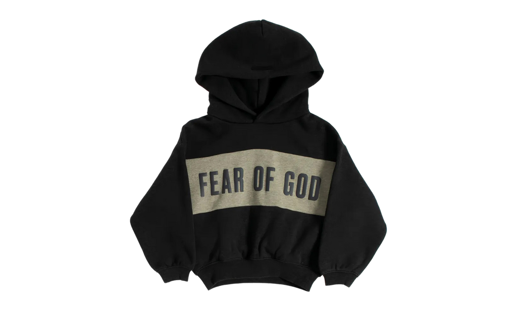 Essentials Cropped Relaxed Panelled Hoodie GS "Iron Grey Heather / Seal Heather" RW00328 0120