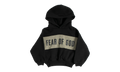 Essentials Cropped Relaxed Panelled Hoodie GS "Iron Grey Heather / Seal Heather" RW00328 0120