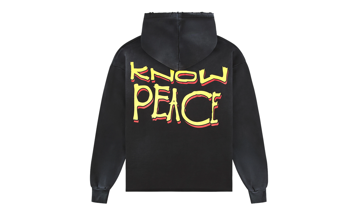 Know Justice Know Peace Hoodie "Black" BAR14