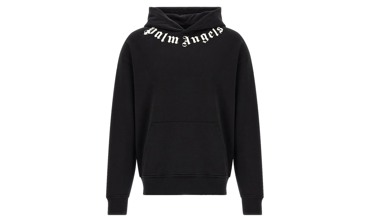 Neck Logo Pullover Hoodie "Black / Off-White" PAMBB003FL001 1003