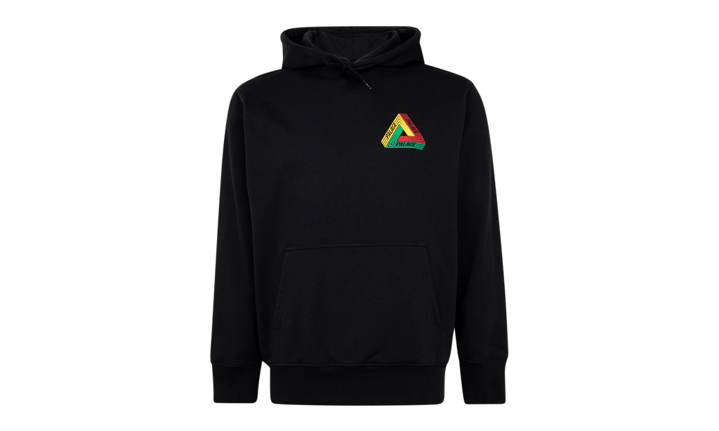 TRI-DART HOODIE "Black" P19HD085