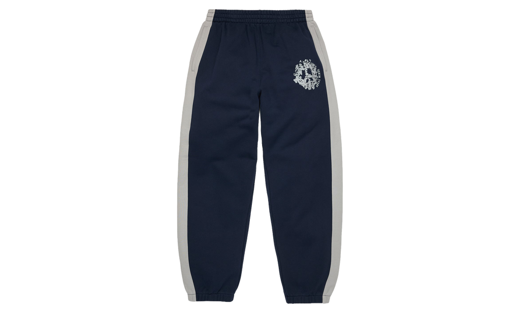 Denim U Paneled Sweatpants "Navy" DT910