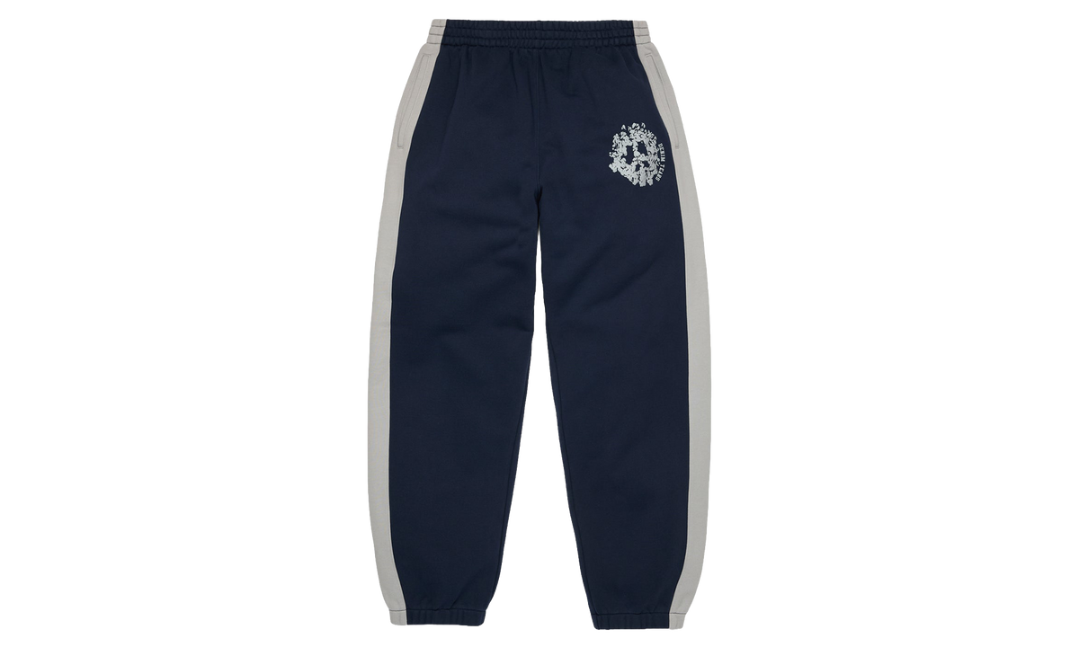 Denim U Paneled Sweatpants "Navy" DT910