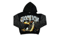 Archer Rhinestone Hoodie "Black" MIXE041