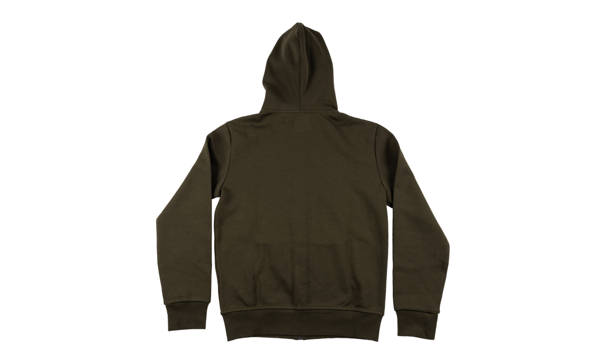 Double-Knit Full Zip Tech Hoodie "Company Olive" 710652313043