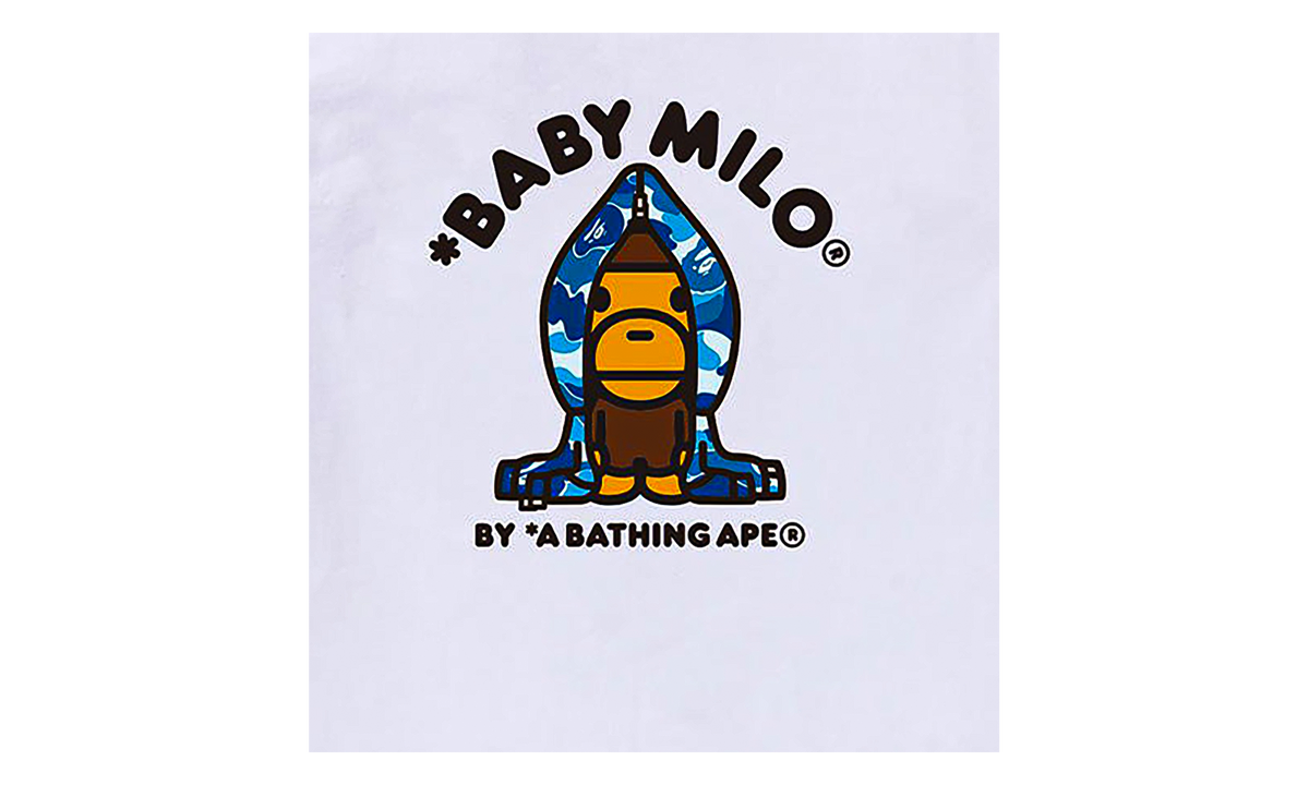 ABC Camo Milo Hoodie SS Tee "White/Blue Camo" 0ZXTEMX00510Q WHK