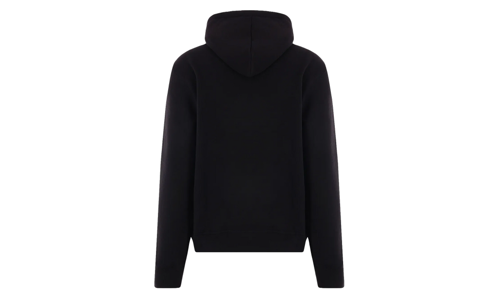 Embroidered Dragon Logo Hoodie "Black / White" AMJYHD1004 001