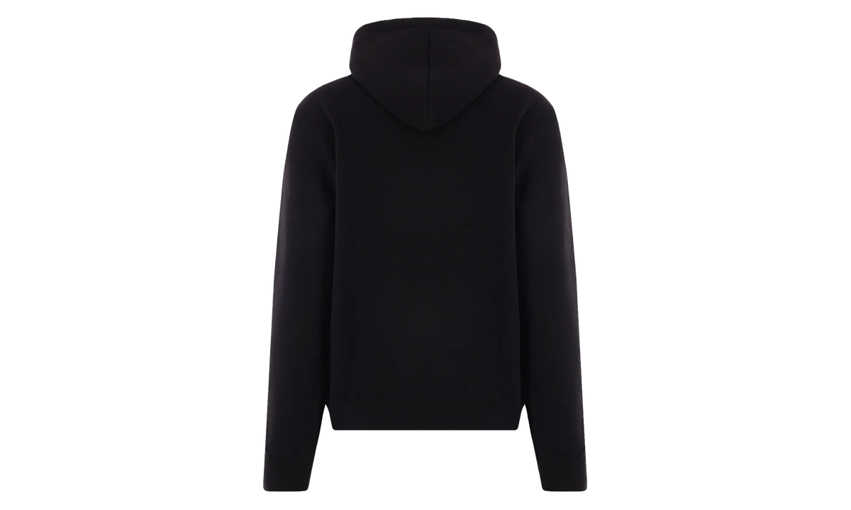 Embroidered Dragon Logo Hoodie "Black / White" AMJYHD1004 001