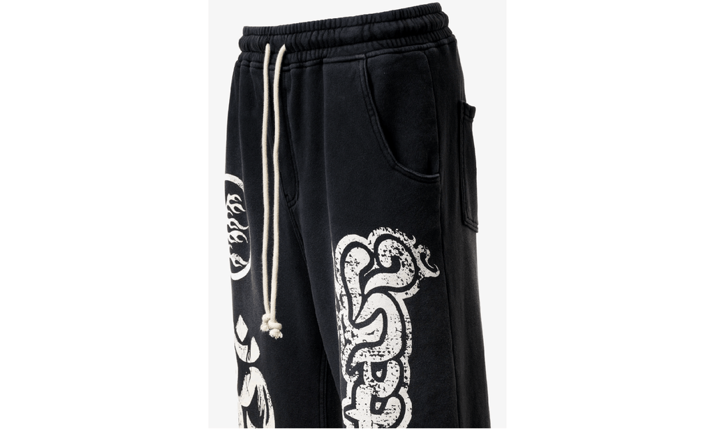 YOGA REMIX SWEATPANTS (BELT LOOP FIT) "Black" HSR169