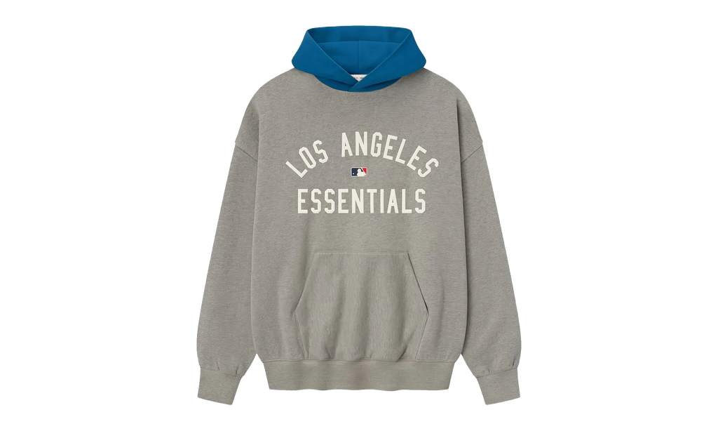 Dodgers Sport Hoodie "Concrete Heather / Blue Sapphire" 192ML252009F