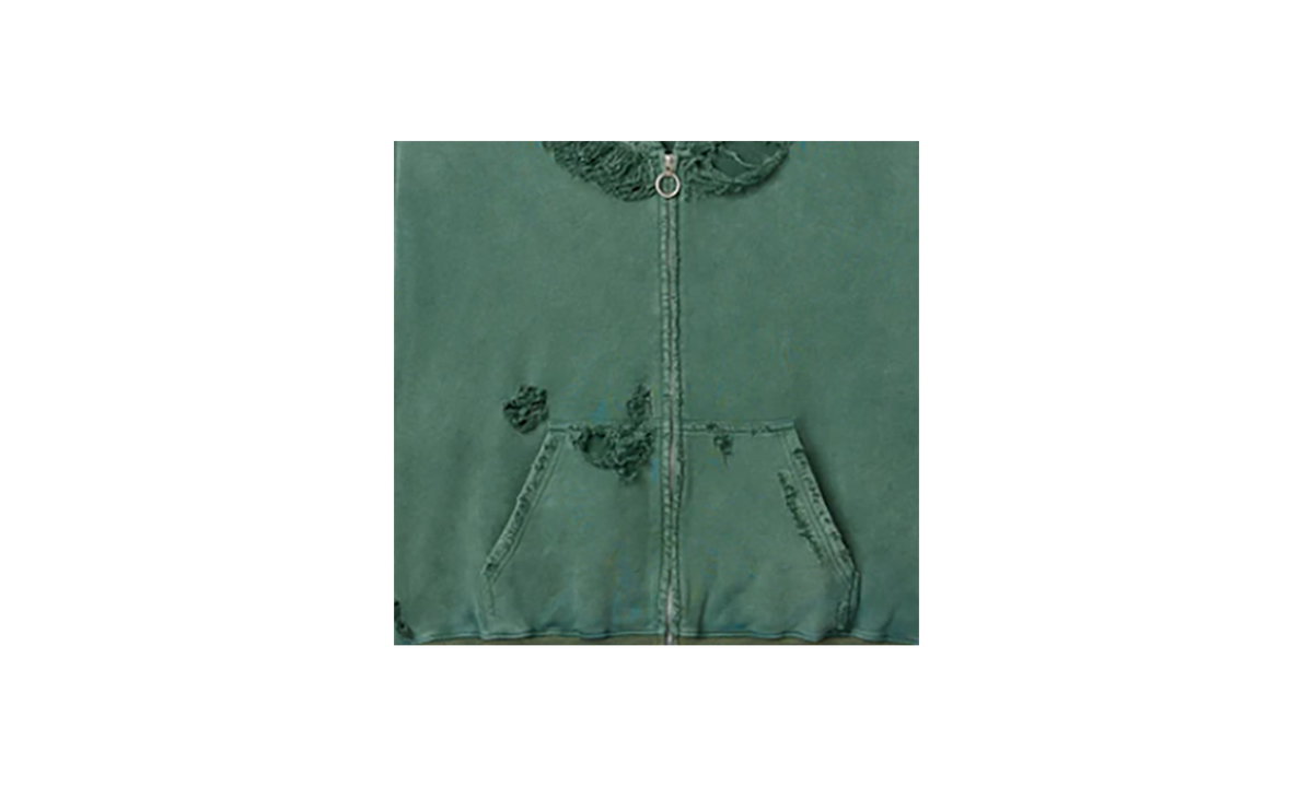 Destroyer Zip Up Hoodie "Pine" VAL15