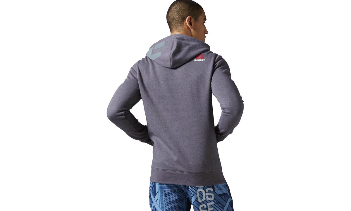 Crossfit Graphic Fleece Hoodie "Ash Grey" AY1034