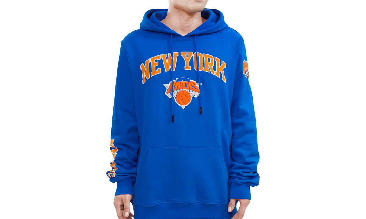 NBA New York Knicks Stacked Logo Hoodie "Black" BNK552762 RYB