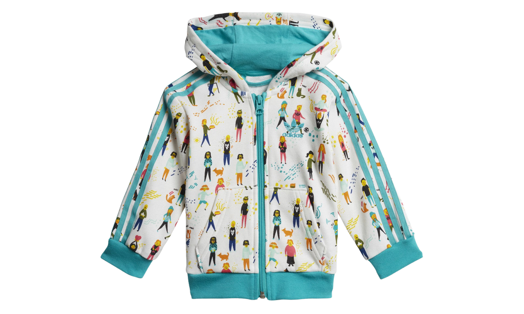 Originals Hoodie Set TD "Multicolor / Hi-Res Aqua" ED7706