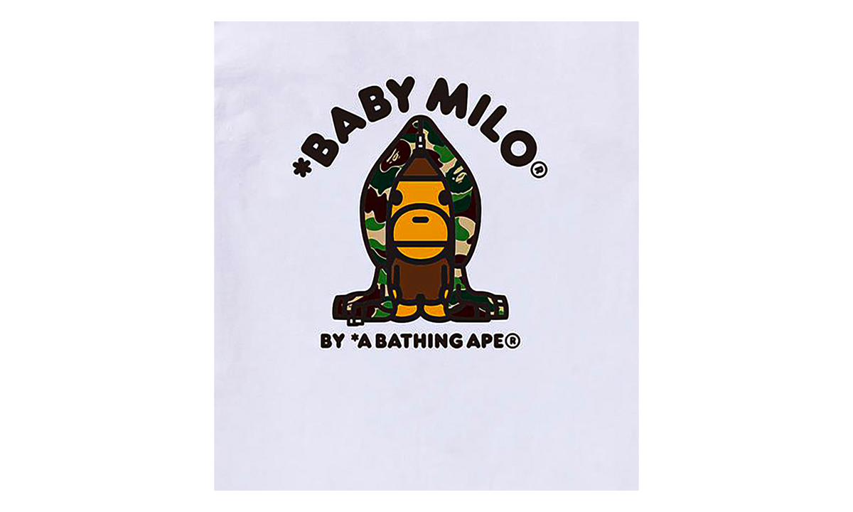 ABC Camo Milo Hoodie SS Tee "White/Green Camo" 0ZXTEMX00510Q WHM