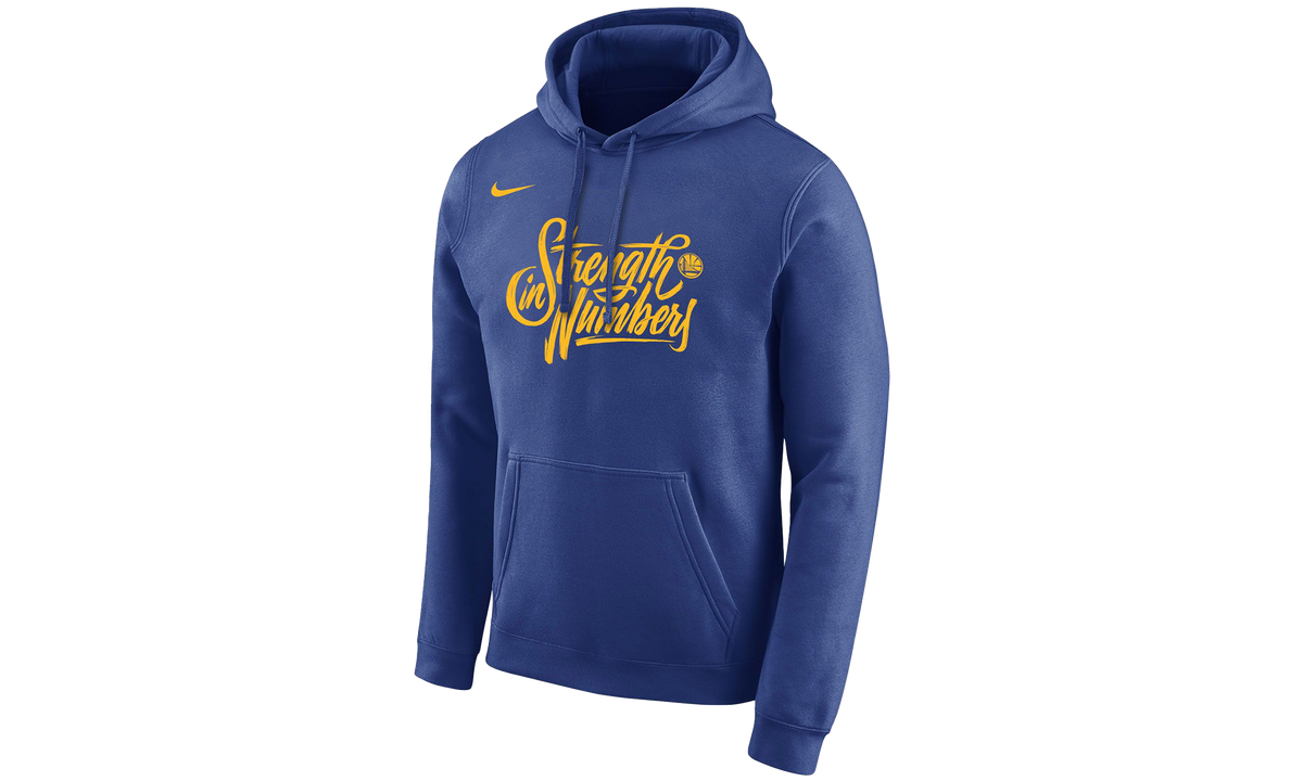 Golden State Warriors Strength In Numbers Hoodie "Blue" M31314 BLUE