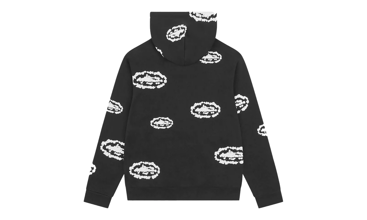 Cotton Wreath Zip Hoodie "Denim Tears x Corteiz - Black" DT234