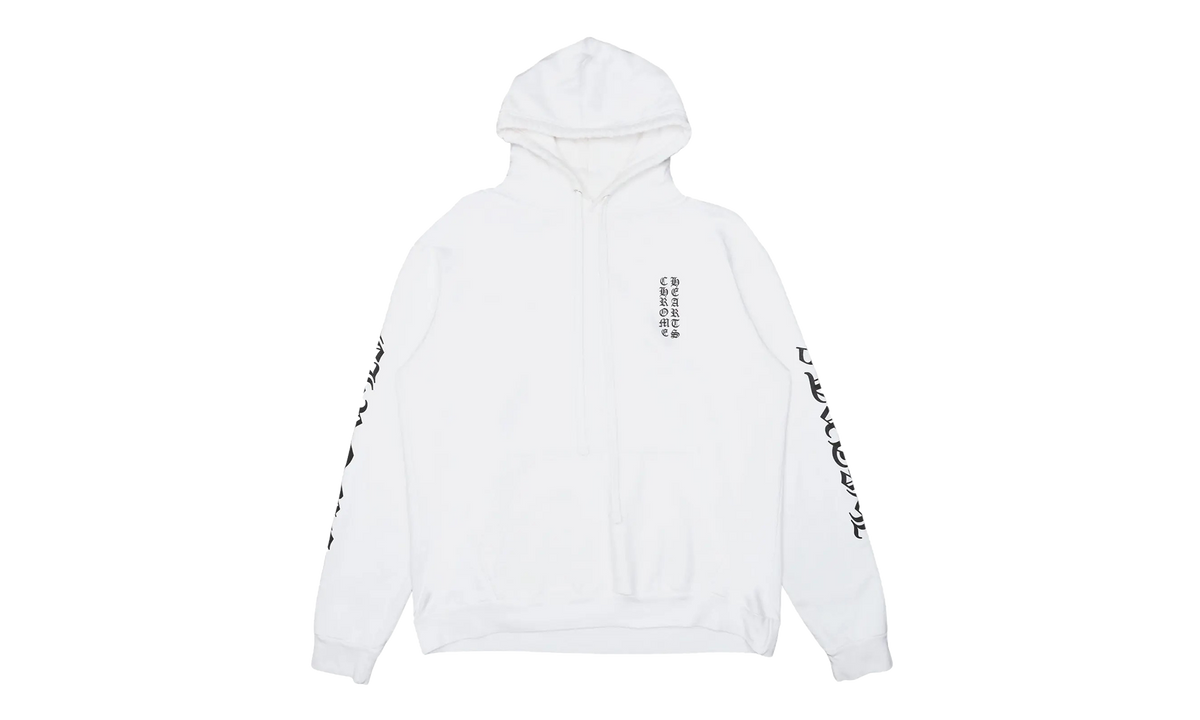 Pullover Hoodie Logo Print "White" CHRM0049