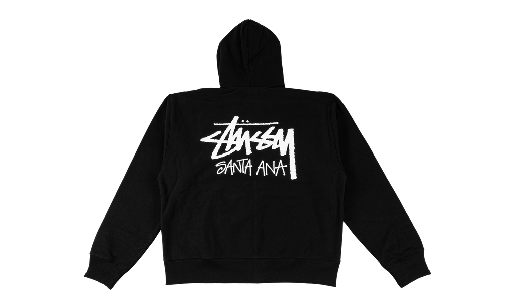 ZIP HOODIE "Santa Ana exclusive - Black" STUS538