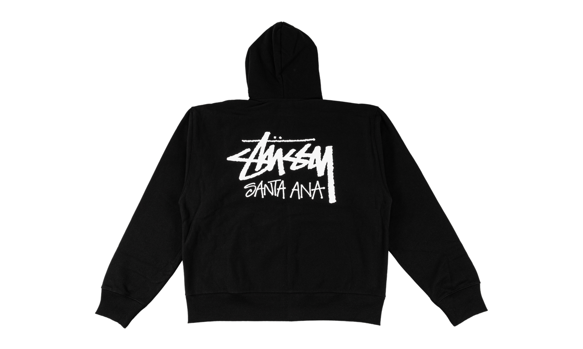 ZIP HOODIE "Santa Ana exclusive - Black" STUS538