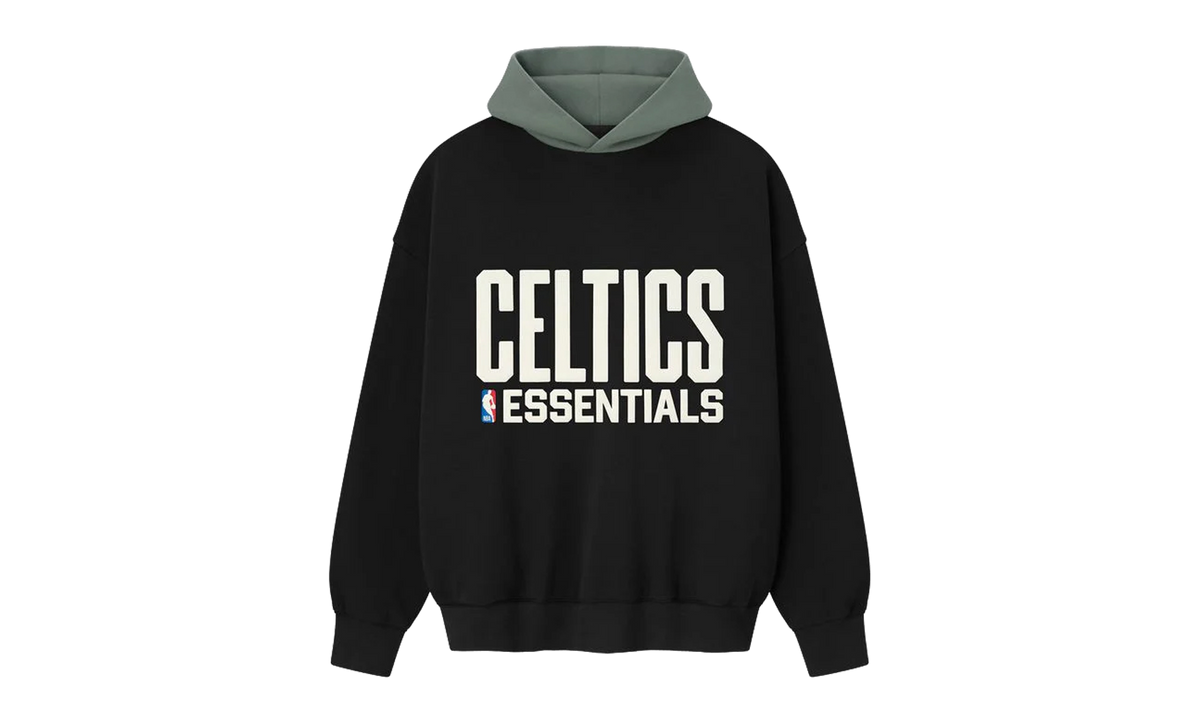 CELTICS SPORTS FIT HOODIE "BLACK / BALSAM GREEN" 192NB256407F