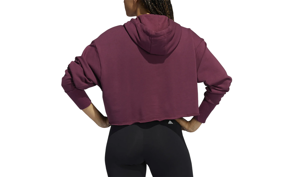 Holiday Graphic Hoodie WMNS "Victory Crimson" H56735