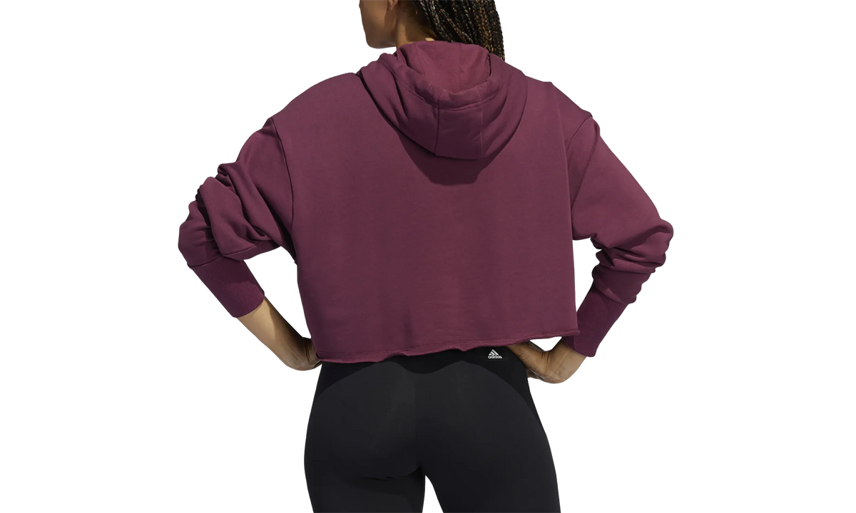Holiday Graphic Hoodie WMNS "Victory Crimson" H56735