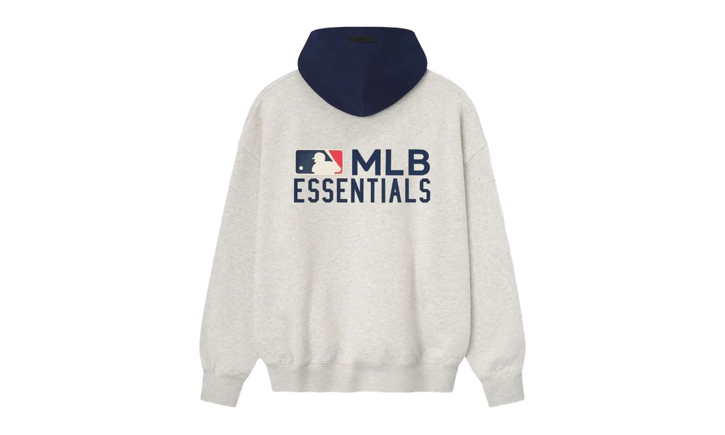 MLB Sport Hoodie "Oatmeal Heather / Midnight Navy" 192ML252002F