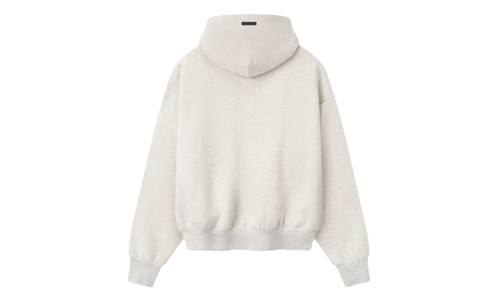 Signature Classic Full Zip Hoodie "Oatmeal / Light Heather" 192SP264784F