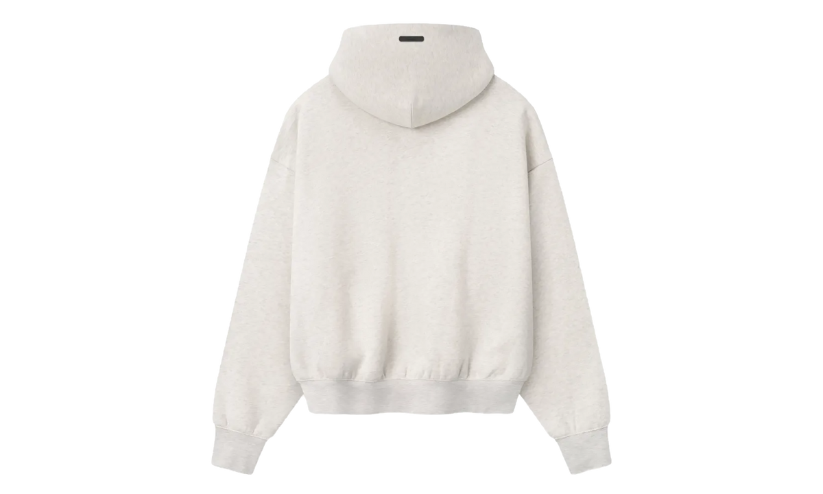 Signature Classic Full Zip Hoodie "Oatmeal / Light Heather" 192SP264784F
