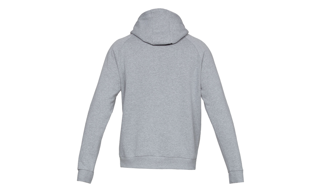 Rival Fleece Box Logo Hoodie "Steel Light Heather / Black" 1329745 035