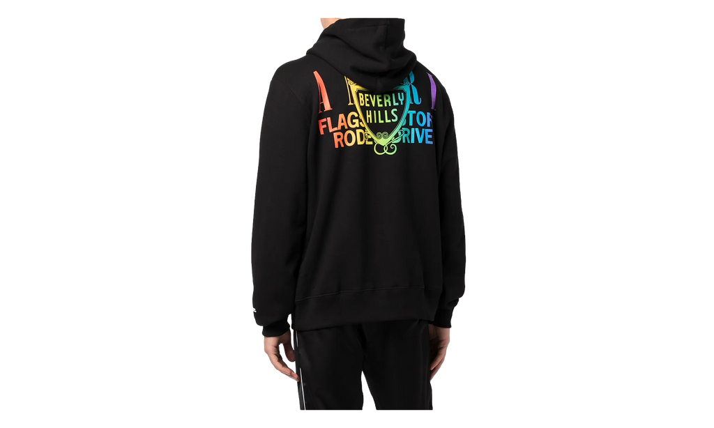 Rainbow Beverly Hills Hoodie "Black" MJGH083 082