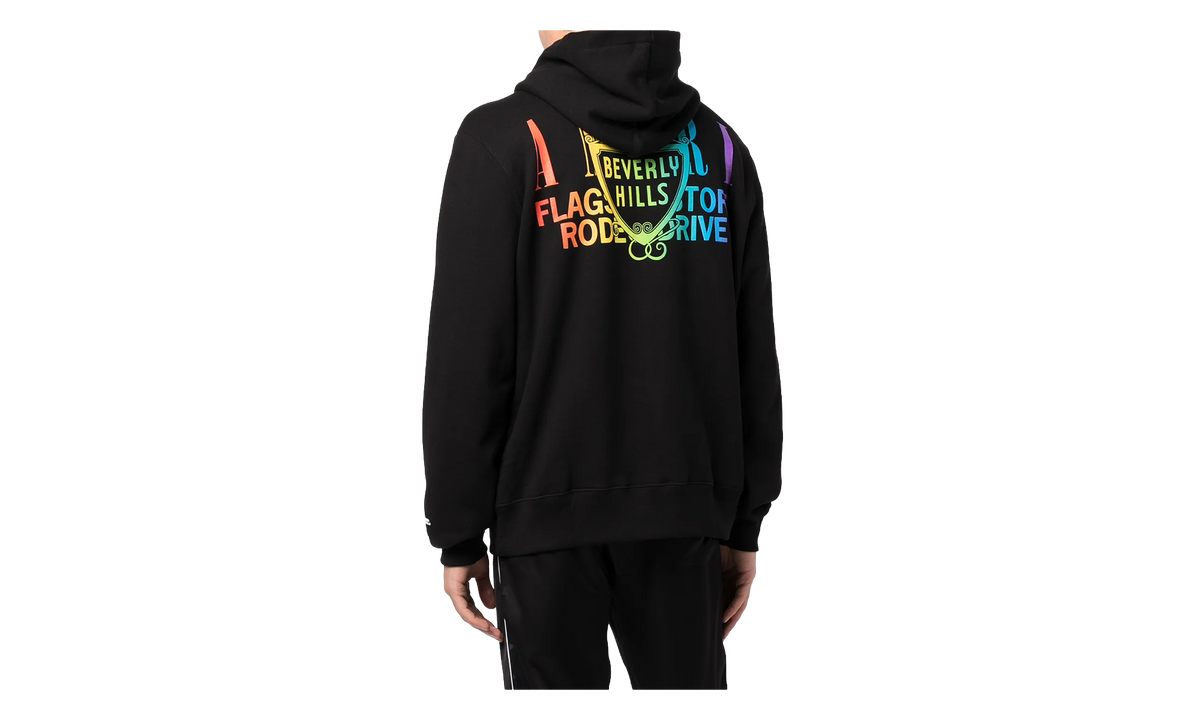 Rainbow Beverly Hills Hoodie "Black" MJGH083 082