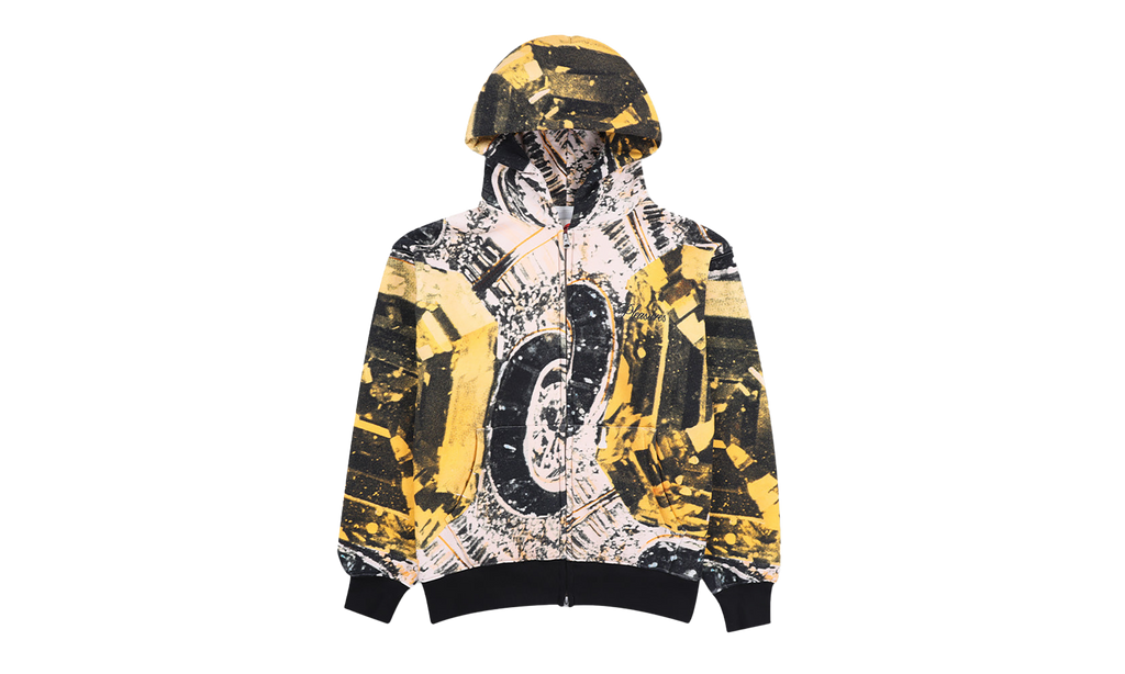 Richard Bernstein Radiance Full Zip Hoodie "Natural" P25W057-NTL