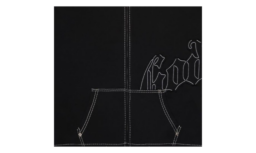 OG Logo Hoodie "Stitched Black" GS129